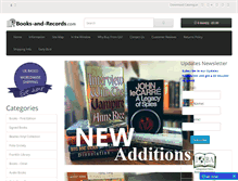 Tablet Screenshot of books-and-records.com